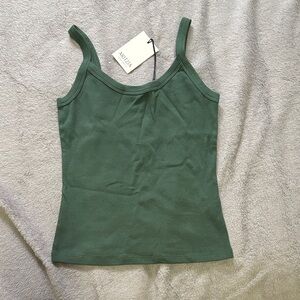 NWT Aritzia Green Tank Top
